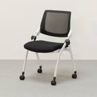 ミーティングチェア(X-16W2 WH/BK) 3枚目画像