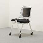 ミーティングチェア(X-16W2 WH/BK) 8枚目画像