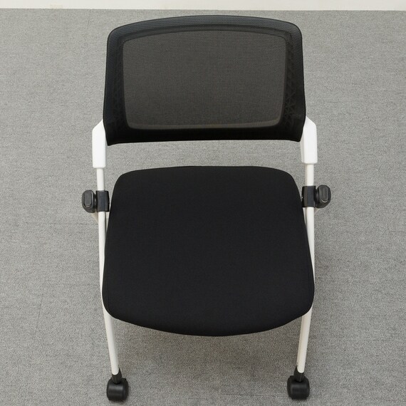 ミーティングチェア(X-16W2 WH/BK) 9枚目画像