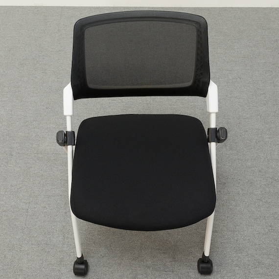 ミーティングチェア(X-16W2 WH/BK) 9枚目画像