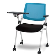 ミーティングチェア(X-16W2 テーブル・肘付き WH)