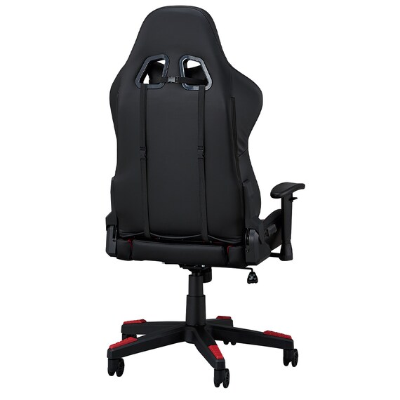 ゲーミングチェア9091 BK/RE) 4枚目画像