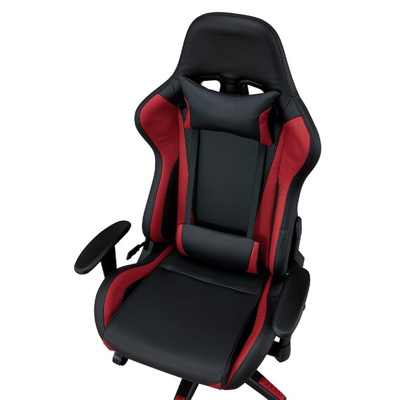 ゲーミングチェア9091 BK/RE) 6枚目画像