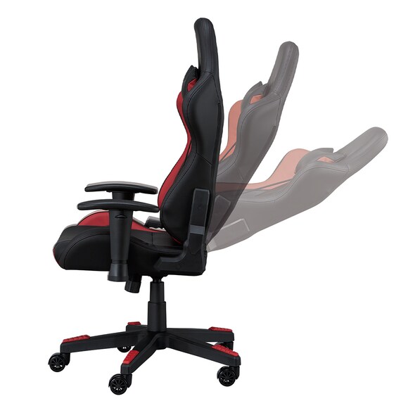 ゲーミングチェア9091 BK/RE) 12枚目画像