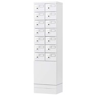 多人数用スチールロッカー(14人用 GLK-DK14 ダイヤル錠・内筒交錠)