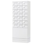 多人数用スチールロッカー(21人用 GLK-DK21 ダイヤル錠・内筒交錠)