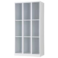 9人用スチールロッカー(3列3段 RLK-KK9390 オープンタイプ)