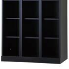 6人用スチールロッカー(3列2段 RLK-KKK6290-B オープンタイプ BK) 3枚目画像