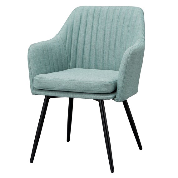 スチール脚チェア(K1314C-33 布 GR) 1枚目画像