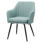 スチール脚チェア(K1314C-33 布 GR) 1枚目画像