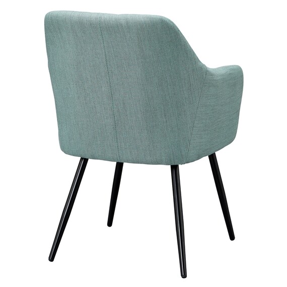 スチール脚チェア(K1314C-33 布 GR) 4枚目画像