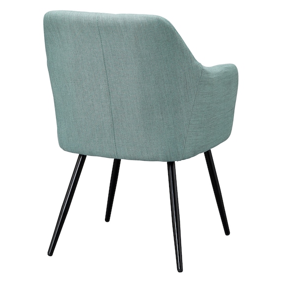 スチール脚チェア(K1314C-33 布 GR) 4枚目画像