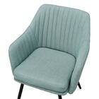 スチール脚チェア(K1314C-33 布 GR) 6枚目画像