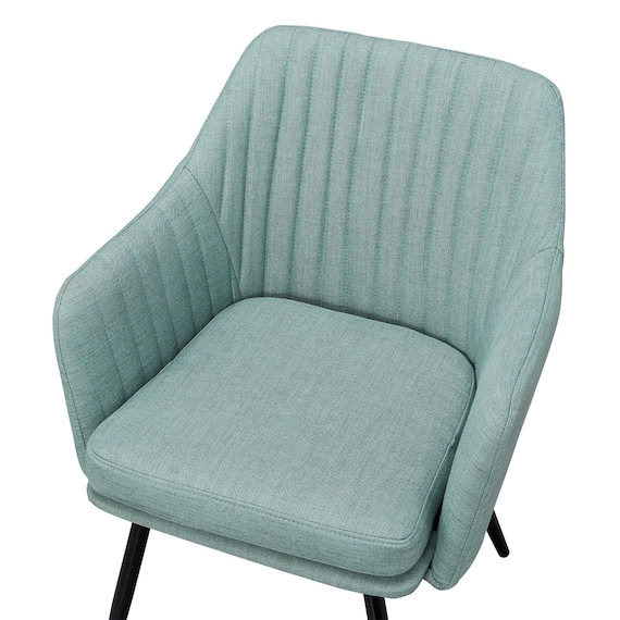 スチール脚チェア(K1314C-33 布 GR) 6枚目画像