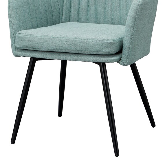 スチール脚チェア(K1314C-33 布 GR) 7枚目画像