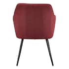 スチール脚チェア(K1314C-33 布 RE) 5枚目画像