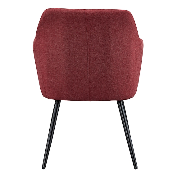 スチール脚チェア(K1314C-33 布 RE) 5枚目画像