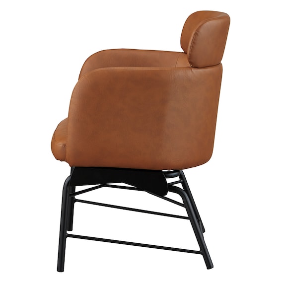 【在庫限り】ロッキングチェア(YB2927 NP#2 キャメル) 3枚目画像