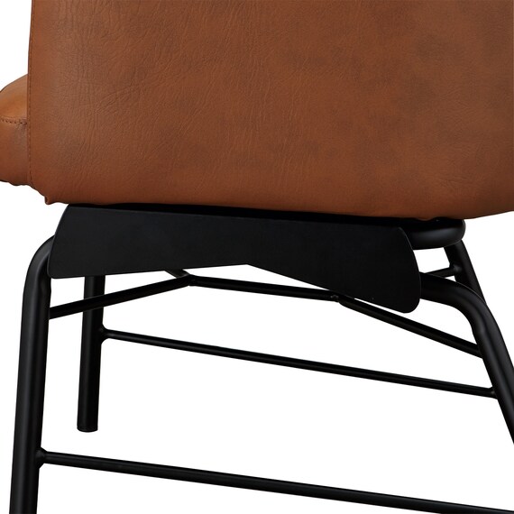 【在庫限り】ロッキングチェア(YB2927 NP#2 キャメル) 8枚目画像