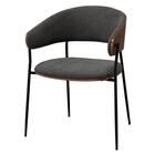 【在庫限り】スチール脚チェア(YB2930 #24 MBR/DGY) 1枚目画像