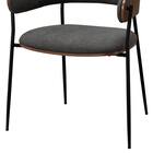 【在庫限り】スチール脚チェア(YB2930 #24 MBR/DGY) 7枚目画像