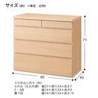 ローチェスト(Nカトレア2 80 NA) 7枚目画像