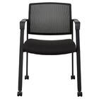 ミーティングチェア(MC1028P BK) 3枚目画像