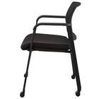 ミーティングチェア(MC1028P BK) 4枚目画像