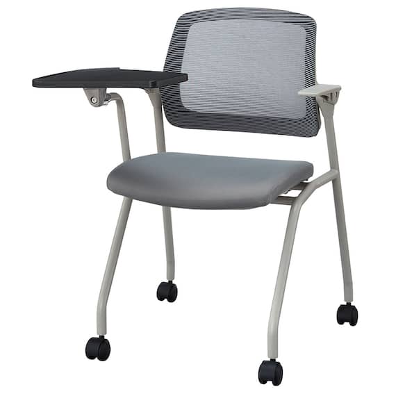 ミーティングチェア(X-20 テーブル・肘付き GY) 1枚目画像