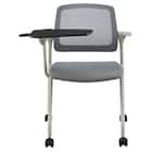 ミーティングチェア(X-20 テーブル・肘付き GY) 2枚目画像