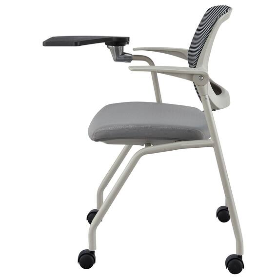 ミーティングチェア(X-20 テーブル･肘付き GY) 3枚目画像