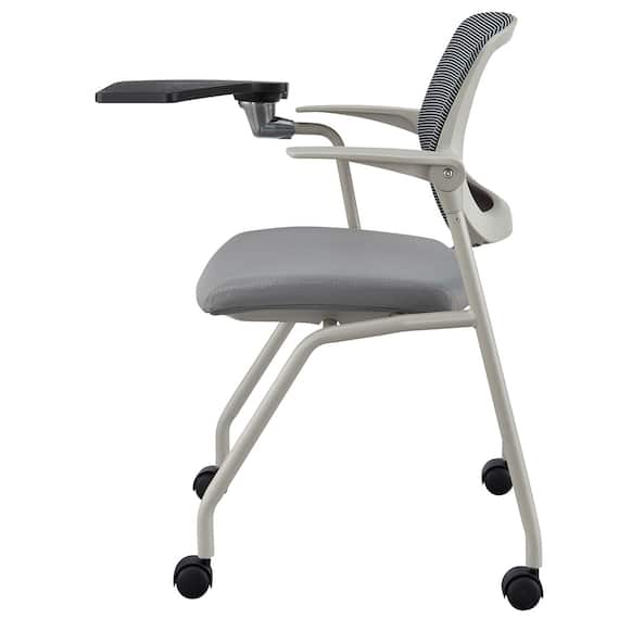 ミーティングチェア(X-20 テーブル・肘付き GY) 3枚目画像