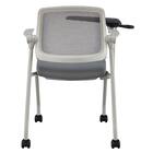 ミーティングチェア(X-20 テーブル･肘付き GY) 5枚目画像