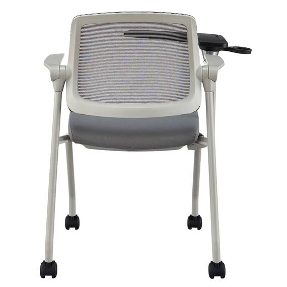 ミーティングチェア(X-20 テーブル･肘付き GY) 5枚目画像