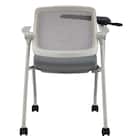 ミーティングチェア(X-20 テーブル・肘付き GY) 5枚目画像