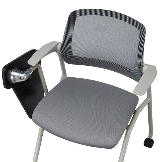 ミーティングチェア(X-20 テーブル･肘付き GY) 6枚目画像