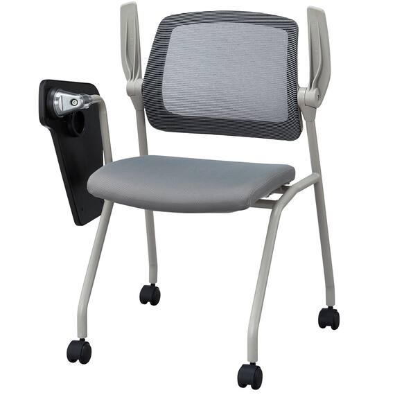 ミーティングチェア(X-20 テーブル･肘付き GY) 7枚目画像