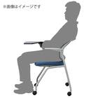 ミーティングチェア(X-20 テーブル･肘付き GY) 13枚目画像