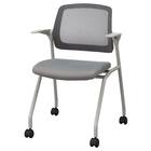 ミーティングチェア(X-20 肘付き GY) 1枚目画像