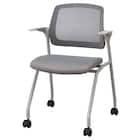 ミーティングチェア(X-20 肘付き GY) 1枚目画像