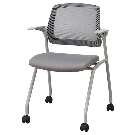 ミーティングチェア(X-20 肘付き GY) 1枚目画像