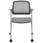 ミーティングチェア(X-20 肘付き GY) 2枚目画像