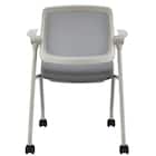 ミーティングチェア(X-20 肘付き GY) 5枚目画像