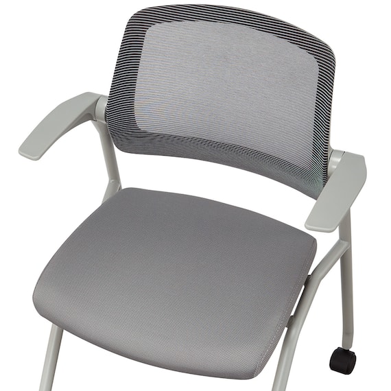 ミーティングチェア(X-20 肘付き GY) 6枚目画像