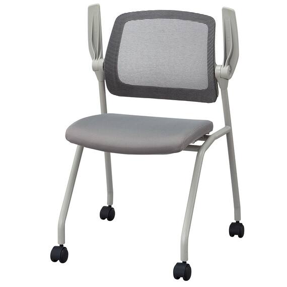 ミーティングチェア(X-20 肘付き GY) 7枚目画像