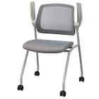 ミーティングチェア(X-20 肘付き GY) 7枚目画像