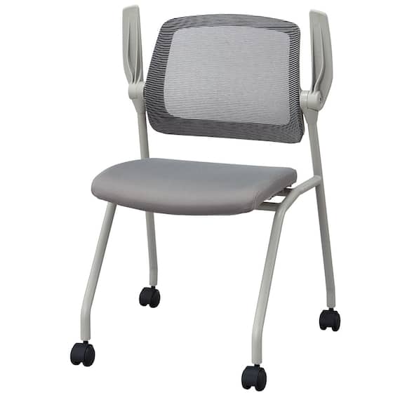 ミーティングチェア(X-20 肘付き GY) 7枚目画像