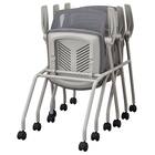 ミーティングチェア(X-20 肘付き GY) 10枚目画像