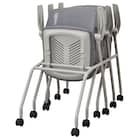 ミーティングチェア(X-20 肘付き GY) 10枚目画像