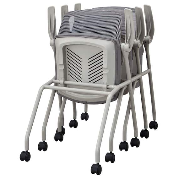 ミーティングチェア(X-20 肘付き GY) 10枚目画像